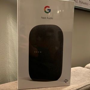Google Nest Audio NIB Black